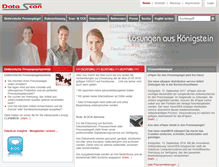 Tablet Screenshot of datascan.de