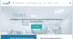 Desktop Screenshot of datascan.ie